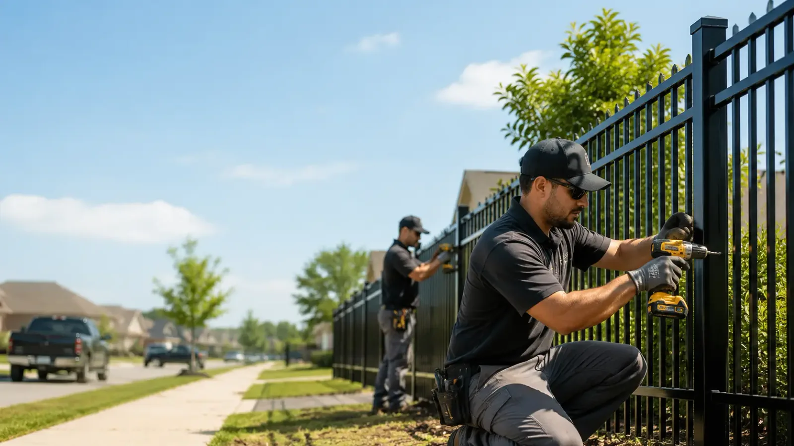 Metal Fence Installation in West Point, KY